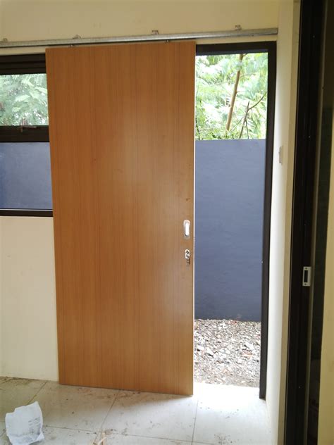 Cara Mudah Membuat Pintu Geser Triplek Sederhana